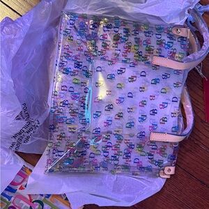 Dooney & Bourke Multicolor Transparent Tote